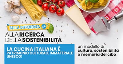 La cucina italiana è Patrimonio  Immateriale dell’Umanità UNESCO