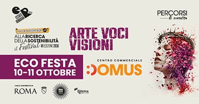 L'Eco-Festa del Festival di sabato 10 e domenica 11 ottobre